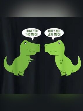 Green T-Rex Reptile Graphic Tee - Cute Dinosaur Design